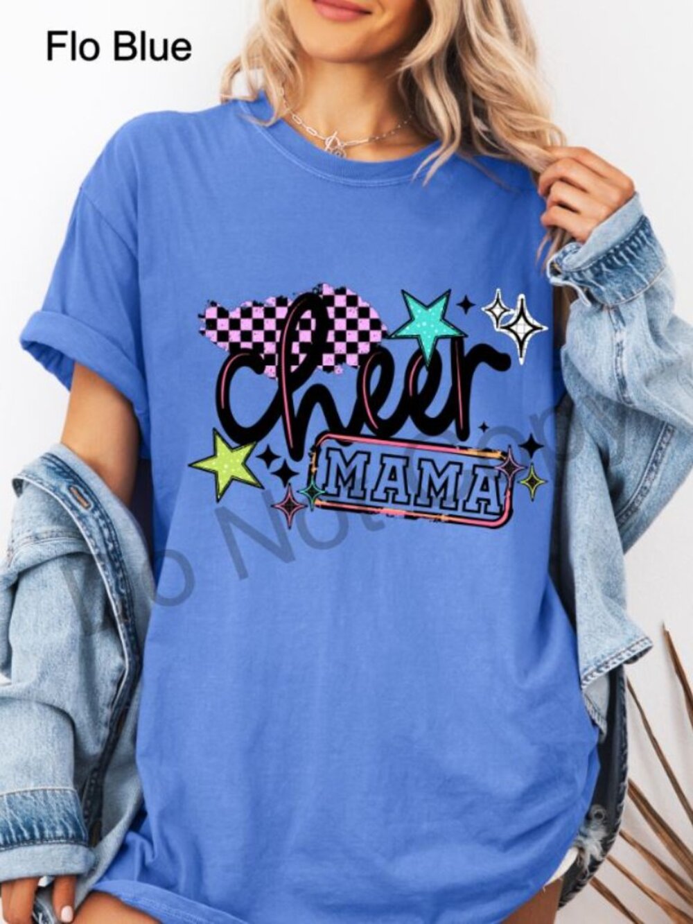 Cheer Mama Graphic Tee Comfort Colors Shirt Retro Sports Mom T Shirt